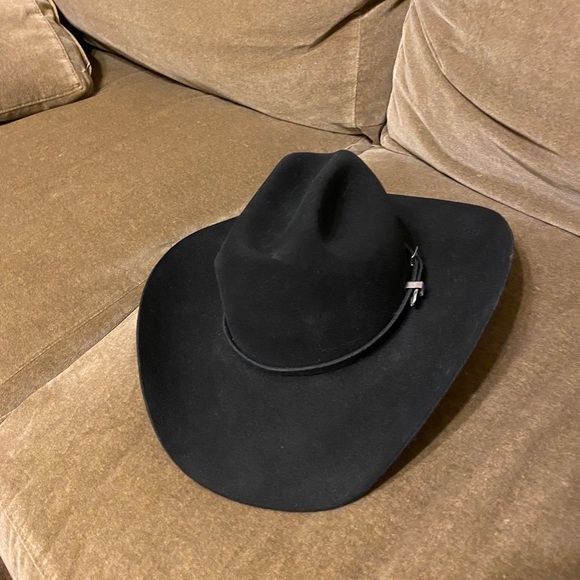 Stetson Accessories - Stetson Cowboy Hat Stallion Black size 7